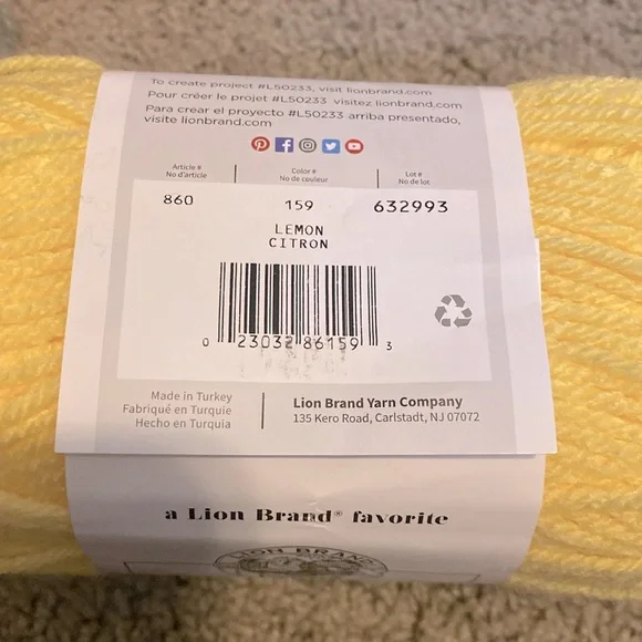 Lion Brand Vanna’s Choice Yarn - Picture 4 of 4